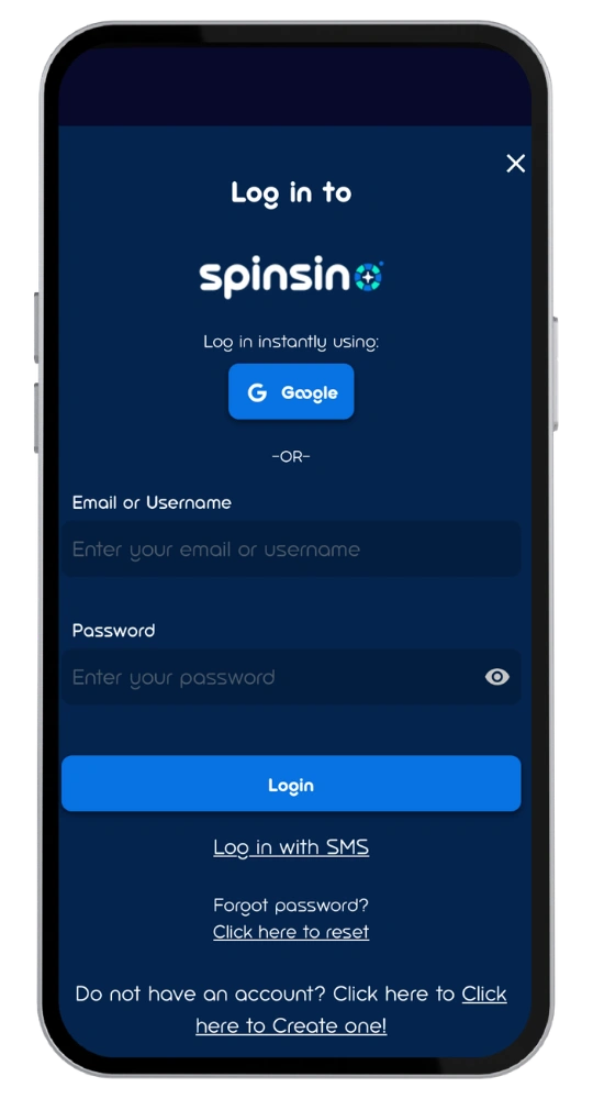 Spinsino casino United Kingdom